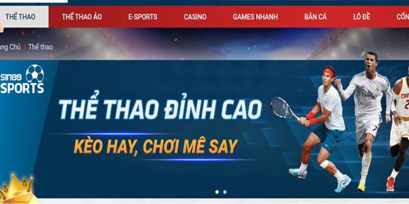 Lý do chọn lựa nhà cái Sin88