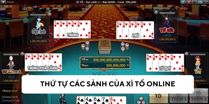 Tìm hiểu về cách sảnh trong game xì tố online